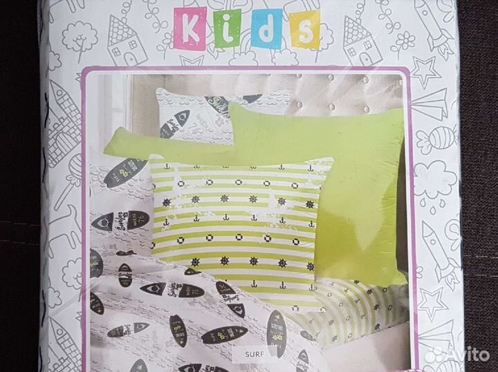 Детское постельное белье новое