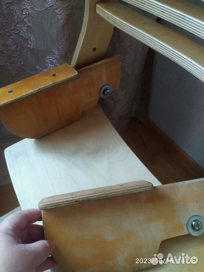 Складной растущий стульчик