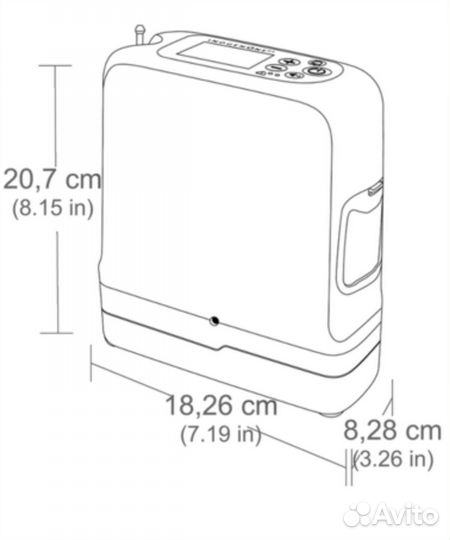 Портативный кислородный концентратор