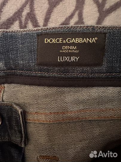 Dolce gabbana мужские джинсы 44 размер