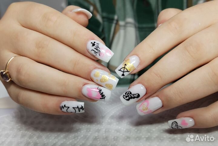 Наращивание, коррекция и укрепление ногтей