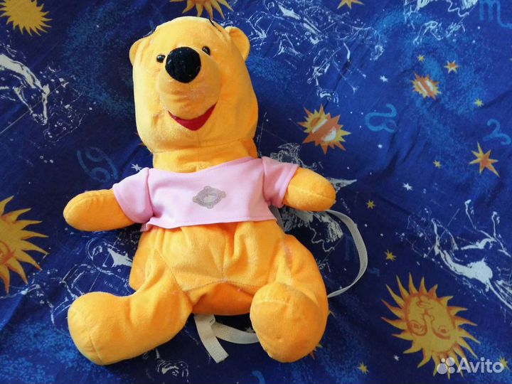 Большой -медвежонок-рюкзачок