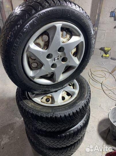 Зимняя резина на дисках195 65 r 15, 4/113