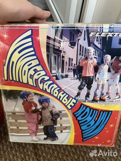 Роликовые коньки детские 2 в 1