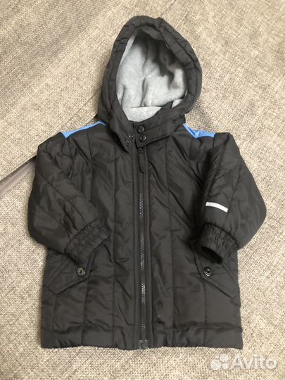 Куртка мехх разм. 9-12 рост 74
