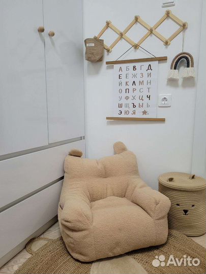 Кресло мягкое детское, ленивый диван