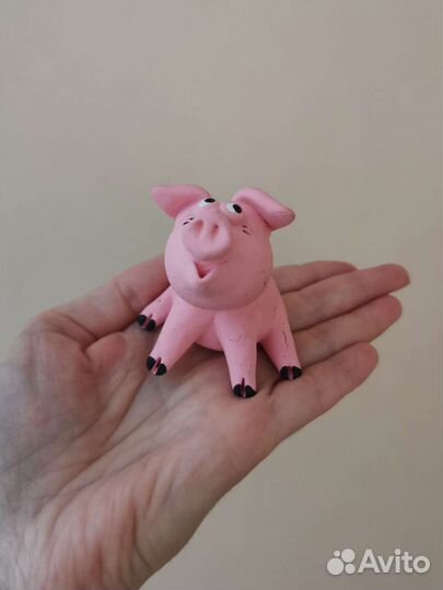 Фигурки поросят глина, керамика/ коллекция 8 часть