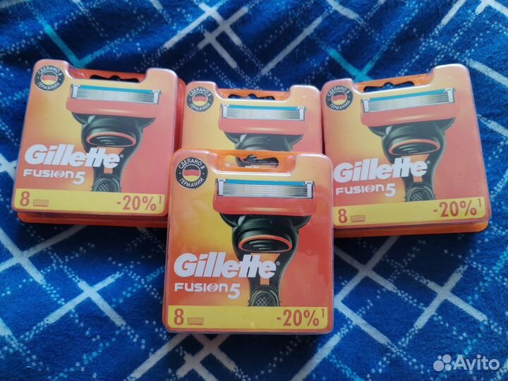 Кассеты Gillette fusion 5