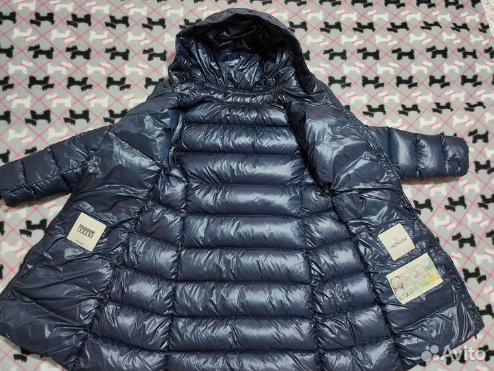 Пуховик для девочки Moncler 130