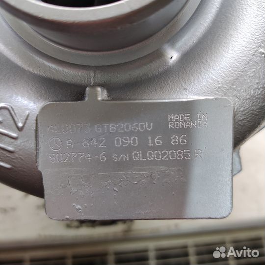 Турбина на Mercedes-Benz A642 090 16 86