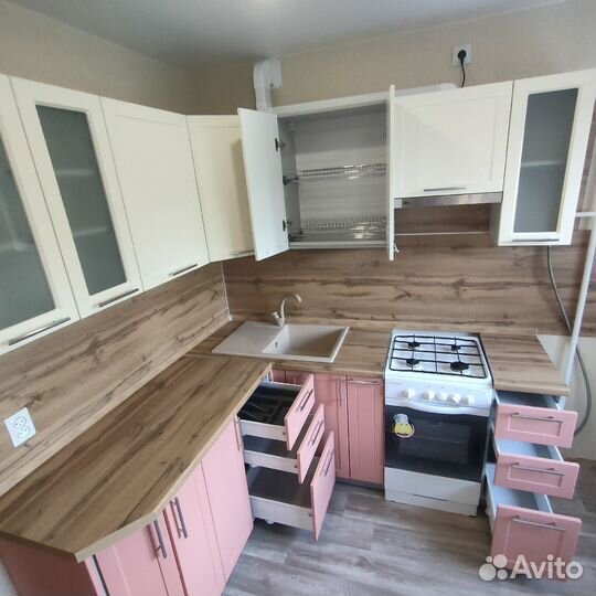Кухня ройс Персик/Ваниль