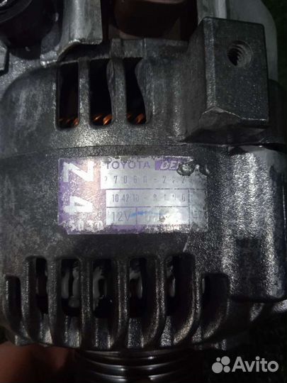 Генератор Тойота Королла Авенсис Аурис капремонт