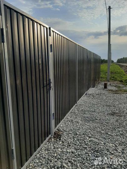 Установка заборов под ключ