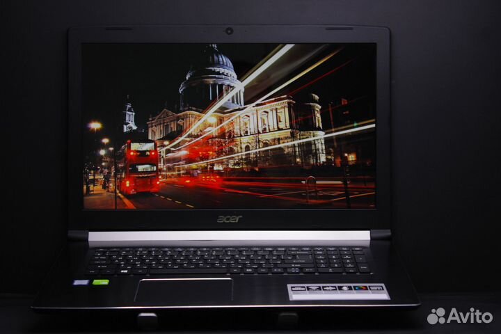 Крутой Acer/17,3/Core-i5/12 Gb/MX150