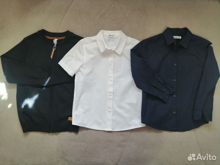 Рубашки для мальчика 116-122