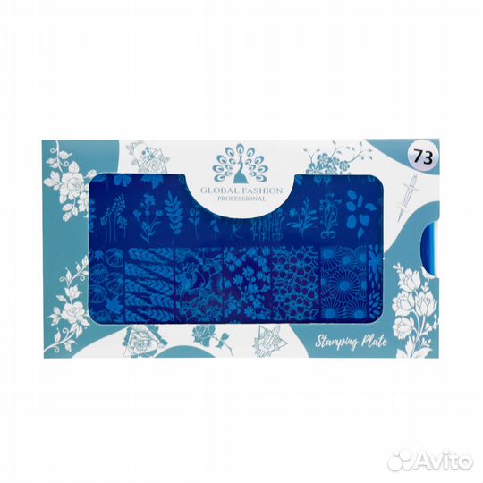 Диск для стемпинга Global Fashion #-73