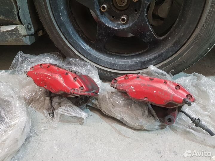 Суппорта 4-х поршневые brembo