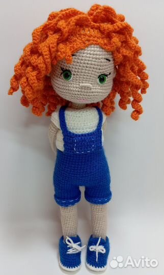 Вязанная куколка