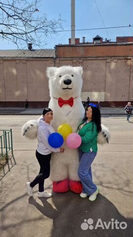 Поздравление Белого Мишки Зайца или Зайки Аниматор