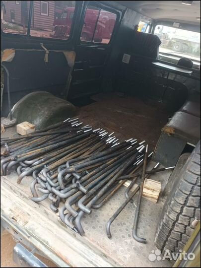 Фундаментный анкер М10-М110х1130 Анкерные блоки