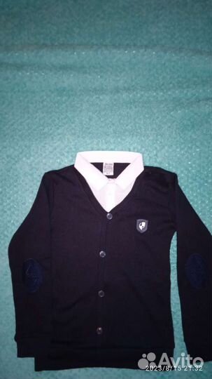 Джемпер обманка на мальчика