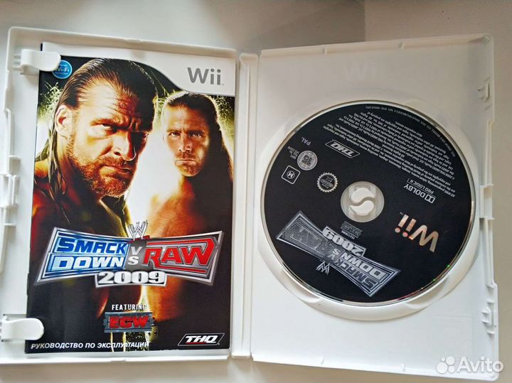 Smackdown vs raw 2009 Nintendo wii, PAL