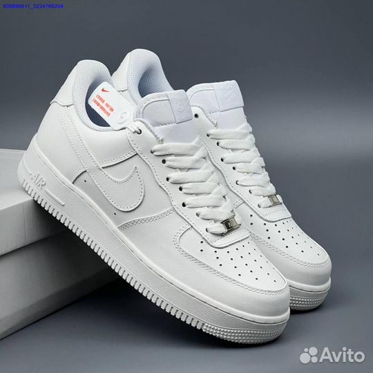 Кроссовки Nike Air Force 1 White (Арт.46087)