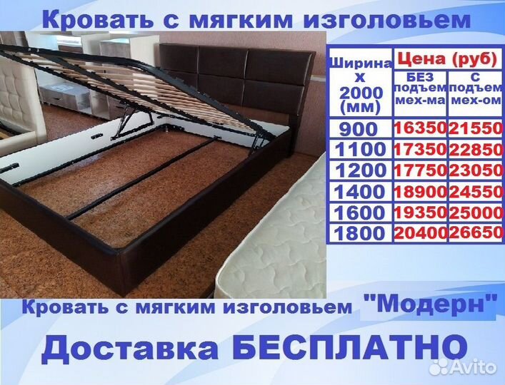 Кровати с мягким изголовьем доставка бесплатно