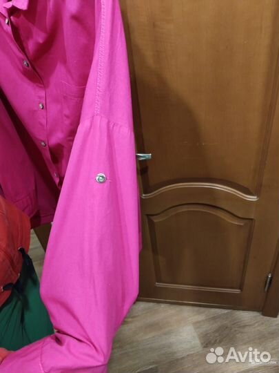 Рубашка женская хлопок 46-48 размер