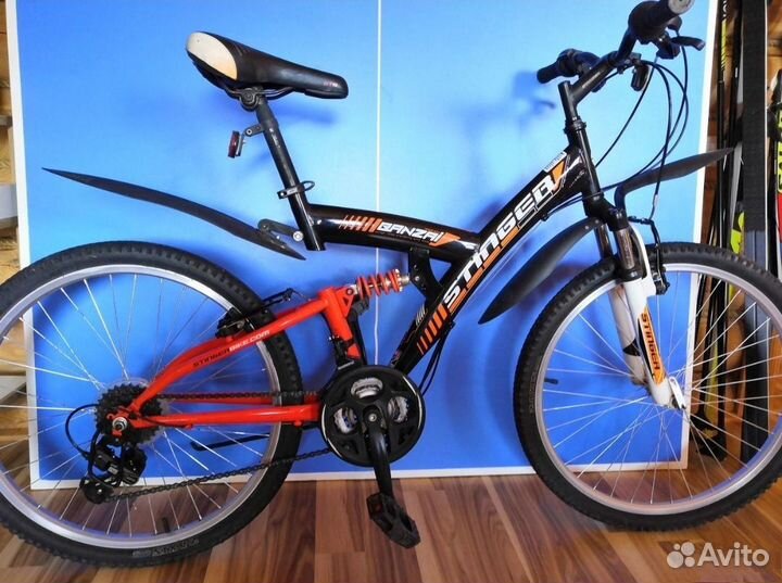 Велосипед подростковый Stinger Banzai 24