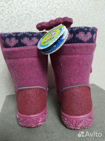 Валенки Капика для девочки новые 24
