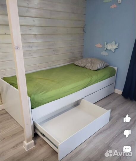 Раздвижная кровать IKEA Kastor