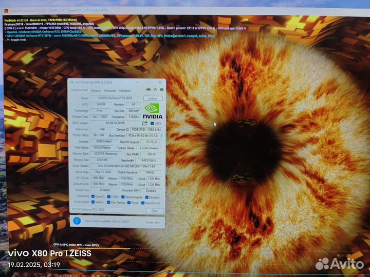 RTX 3070 Palit gaming PRO