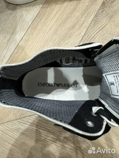 Кеды emporio armani мужские