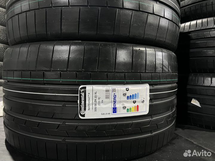 Continental ContiSportContact 6 335/30 R23 и 295/35 R23 115Y