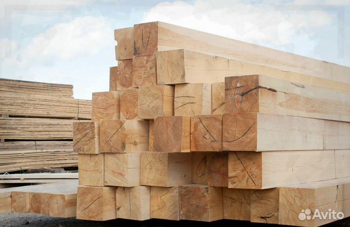 Доска обрезная 1-2сорт
