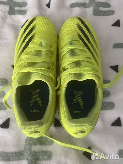 Детские футбольные бутсы adidas X 35 размер