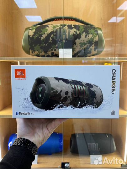 Колонка JBL Charge 5 Green