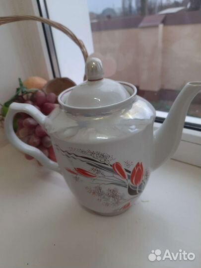 Чайник фарфор 1.2литр