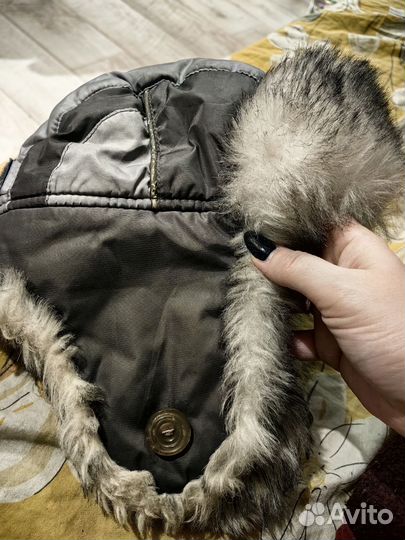 Детская шапка для мальчика зимняя 52