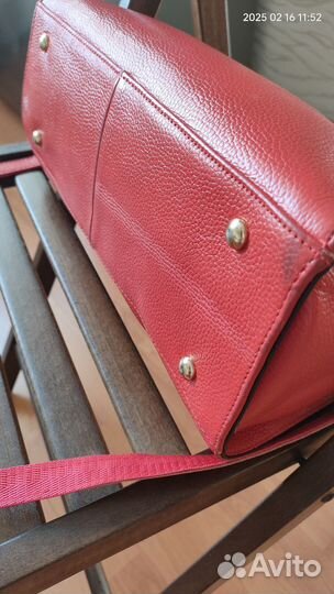 Сумка женская натуральная кожа бу