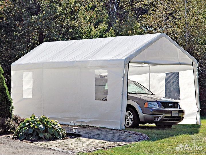 Гараж из тента