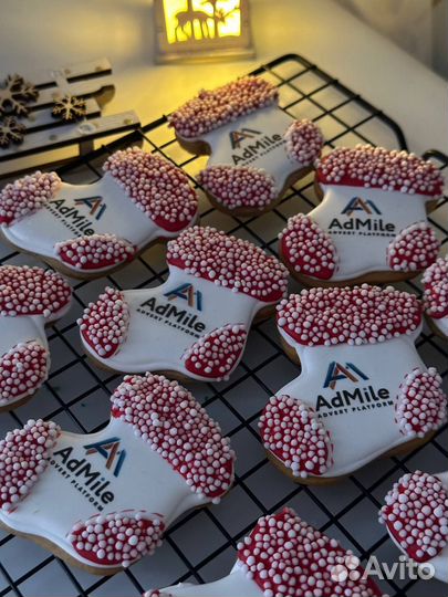 Имбирные пряники с логотипом