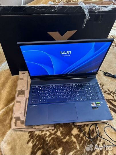 HP victus 16, RTX3050Ti, 16gb, 512gb SSD