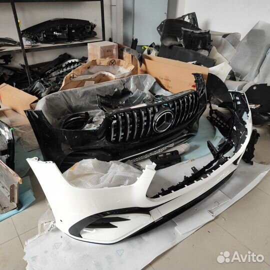 Бампер передний gle w167 2024
