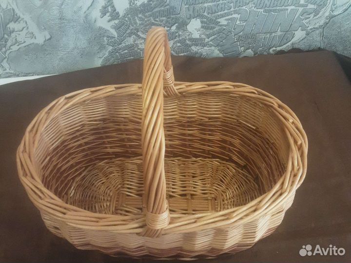 Корзина плетеная
