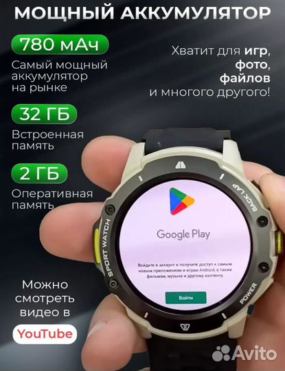 Смарт часы с сим-картой, интернетом G15 PRO