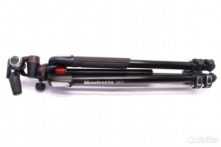 Штатив Manfrotto MK055 + голова Manfrotto mhxpro-3W