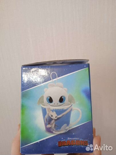 Кружки и игрушки дневная фурия и беззубик набор