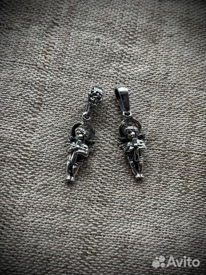 Серебряный кулон 